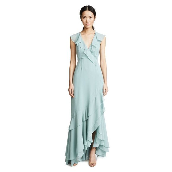 C/MEO COLLECTIVE Be About You Gown in Seafoam XSmall Womens Maxi Dress - Picture 1 of 14